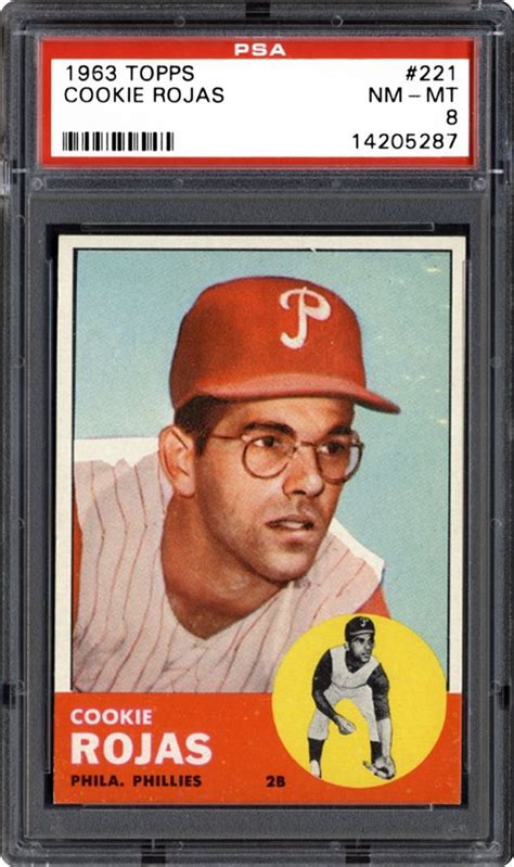 1963 Topps Cookie Rojas | PSA CardFacts®