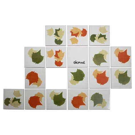 Ceramic Tiles by Gio Ponti at 1stDibs