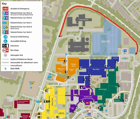 Mk Hospital Ward Map