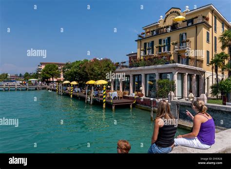 Hotel Sirmione, Sirmione, Lake Garda, Italy Stock Photo: 68552240 - Alamy