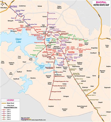 Bhopal India Map