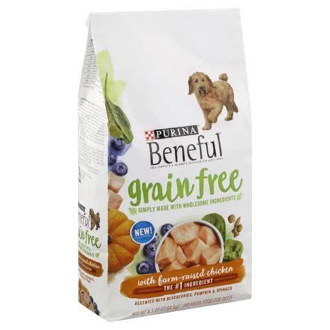 Purina Beneful Grain Free Chicken Dry Dog Food - Shop Dogs at H-E-B