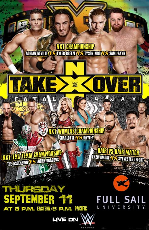 The History of NXT TakeOver: Fatal 4-Way | Enuffa.com