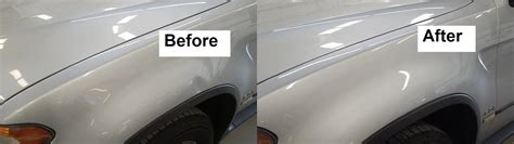 Car Dent Repair Examples: Before & After Paintless Dent Repair