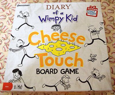 Diary of a Wimpy Kid: The Cheese Touch Game 2010 Pressman 21853034509 ...