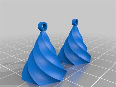 Simple earring designed in Tinkercad by Aakaar Lab | Download free STL model | Printables.com