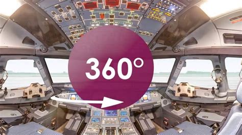 Eurowings A320 360° Video of Cockpit & Cabin - Google Street View - YouTube