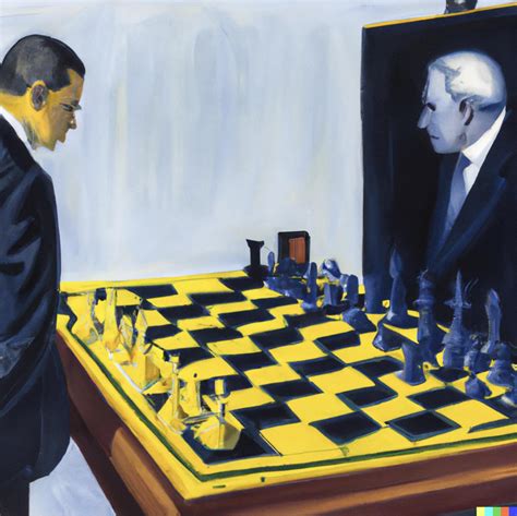 Garry Kasparov vs deep blue 1996 - 1997 : r/aiArt