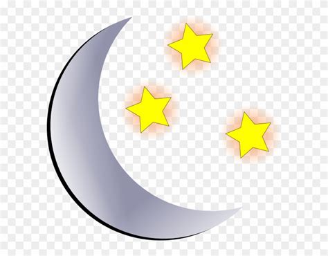 Moon And Stars Clipart - Free Transparent PNG Clipart Images Download