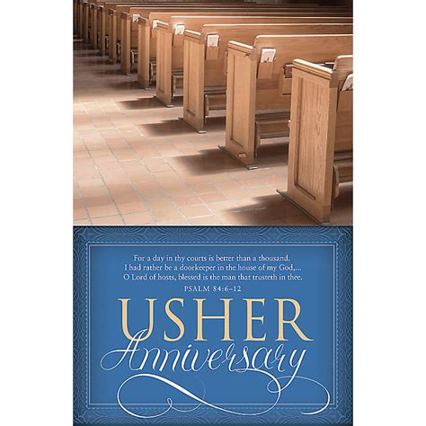 Church Usher Board Anniversary