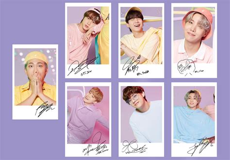 BTS FESTA 2021 Photo Cards & Polaroid Style Prints | Etsy