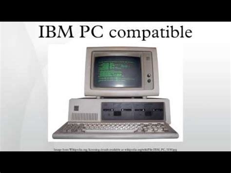 IBM PC compatible - YouTube