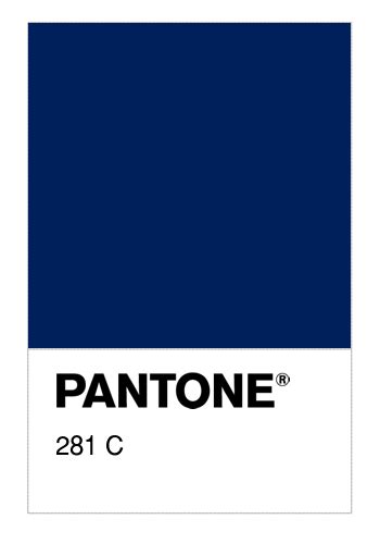 Colore PANTONE® 281 C - Numerosamente.it