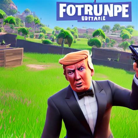 "Trump as a Fortnite character" : r/StableDiffusion