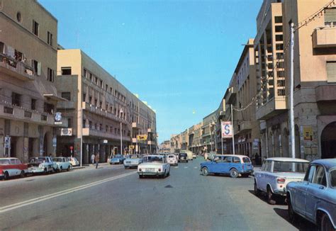 TRIPOLI - LIBYA 70s. Omar El Muktar street. | Libya, History pictures, Tripoli