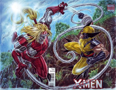 Wolverine vs Omega Red by edtadeo on DeviantArt