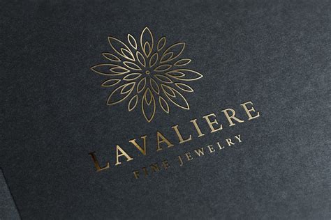 Lavaliere Jewelry Logo Template | Creative Logo Templates ~ Creative Market