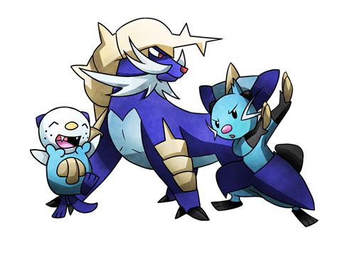 Oshawott Evolutionary Line by SkyIsland1 on DeviantArt