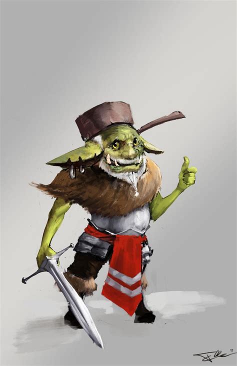 Pin by TJ on Other Character Art | Goblin art, Dungeons and dragons characters, Dnd races