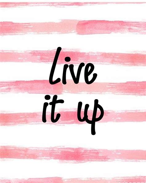 Live It up Printable - Etsy