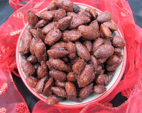 Sweet & Spicy Roasted Almonds - Jennifer Hunt Nutrition