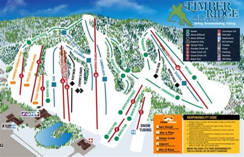 Trail Map - Timber Ridge Ski Area