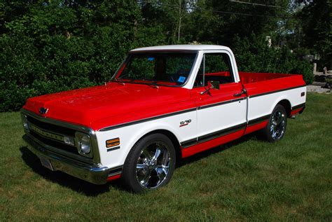 1969 Chevy C10 Short Bed Fleetside Rotisserie Restored - V-Twins to V-8s