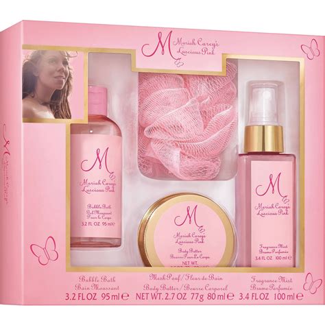 Mariah Carey’s Luscious Pink Fragrance Gift Set, 4 pc - Walmart.com ...