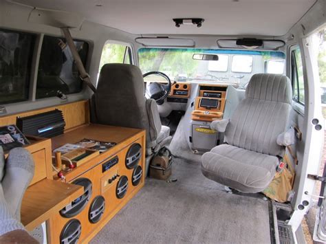 Custom Van Interiors Maple dash | Custom van interior, Van interior, Custom vans