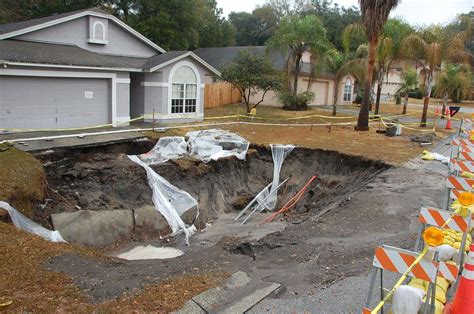 What Causes Sinkholes In Florida? | Interactive Sinkhole Maps ...