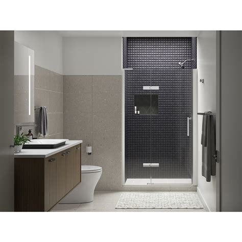 KOHLER Composed Frameless Pivot Shower Door in the Shower Doors ...