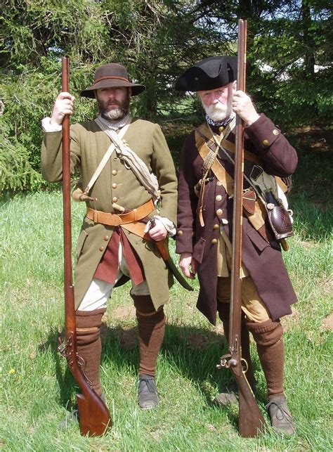 New England militia 1720s. Click on image to ENLARGE. | American war of ...