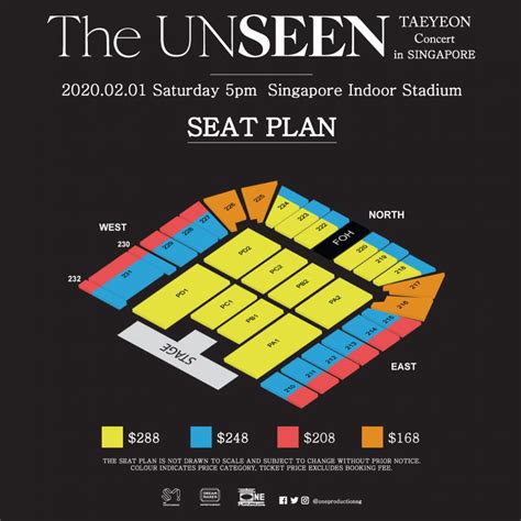 Taeyeon's The Unseen Singapore Concert Details & Seating Plan Unveiled