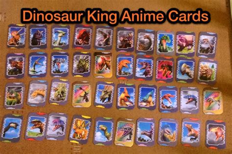 My Dinosaur King Season 1 Fan Made Anime Cards by ThunderStrike16 on ...