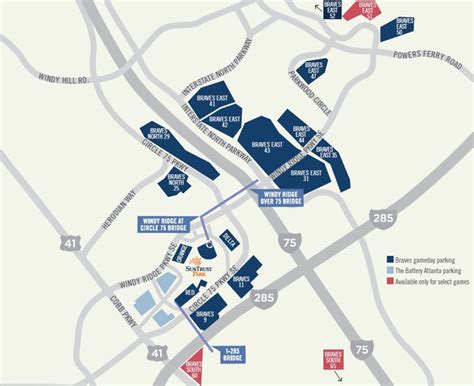 SunTrust Park, Atlanta GA - Seating Chart View