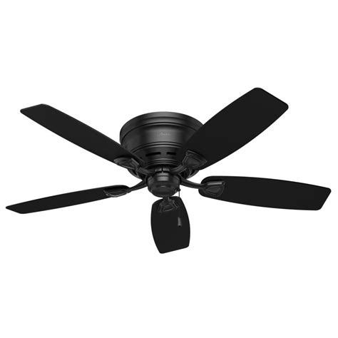 Hunter Sea Wind 48-in Indoor/Outdoor Flush Mount Ceiling Fan (5-Blade ...