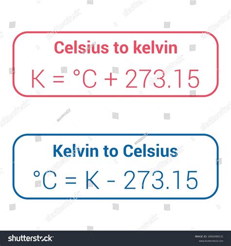 Converting Kelvin Celsius Formula Convert Temperature Stock, 48% OFF