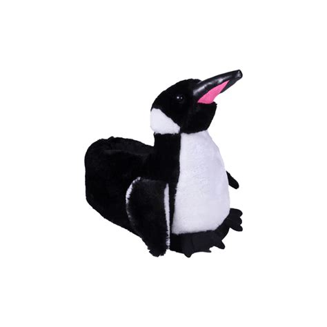 Happy Feet - HappyFeet Animal Slippers - Penguin - Small - Walmart.com ...