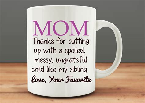 Mom coffee mug funny mom mug mothers day coffee mug by MugCountry