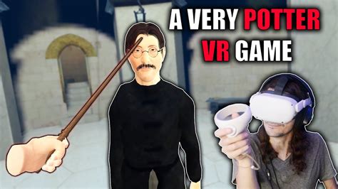Harry Potter in VR is WILD | A Very Potter VR Game Quest 2 Gameplay ...