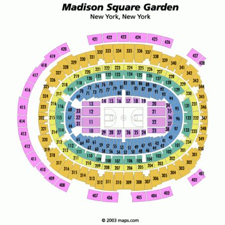 34+ Msg seating chart suites