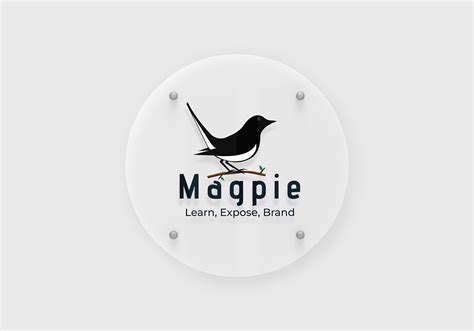 Magpie Logo Branding on Behance