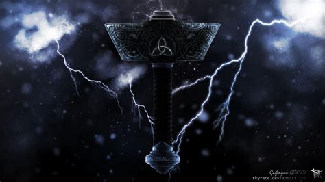 Thor Mjolnir Wallpapers - Top Free Thor Mjolnir Backgrounds ...