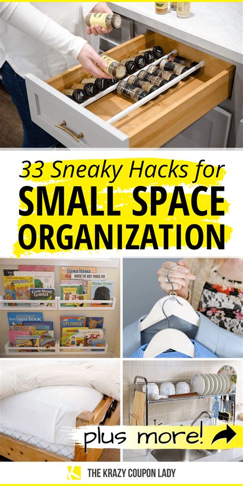 33 best organization hacks for small spaces – Artofit