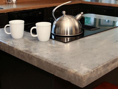 How to Make a Concrete Countertop | how-tos | DIY