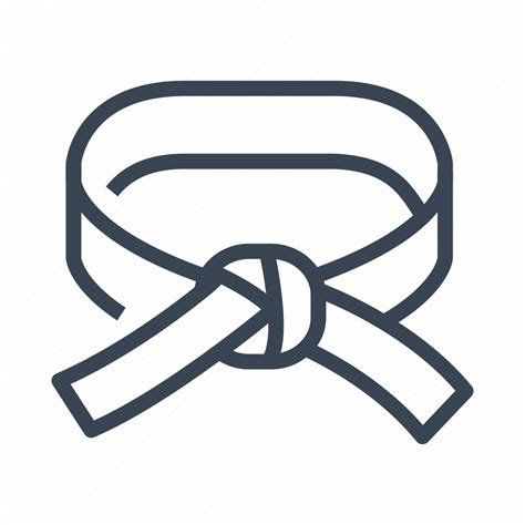 Belt, judo, karate, taekwondo icon - Download on Iconfinder