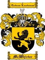 Mcwhirter family crest coat of arms emailed to you within 24 hours – Family Crests / Coat of ...