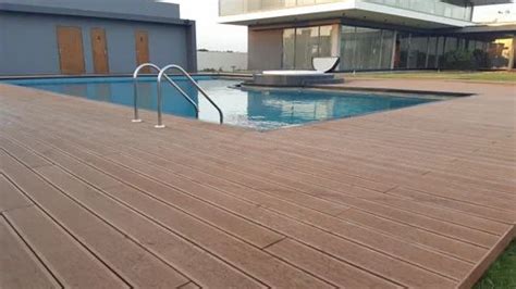 Shubhwood WPC Swimming Pool Deck Flooring, For Outdoor Decking at best price in Morbi