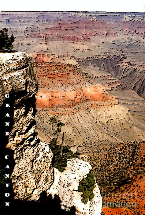 Grand Canyon Cliff Photograph by Linda Parker - Fine Art America