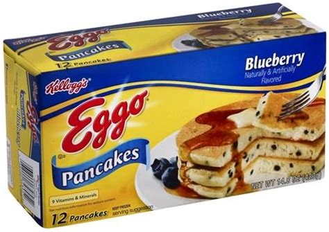 Eggo Blueberry Pancakes - 12 ea, Nutrition Information | Innit